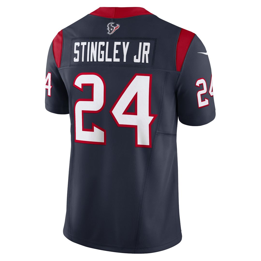 Derek Stingley Jr. Houston Texans Nike Navy Vapor F.U.S.E. Limited Jersey