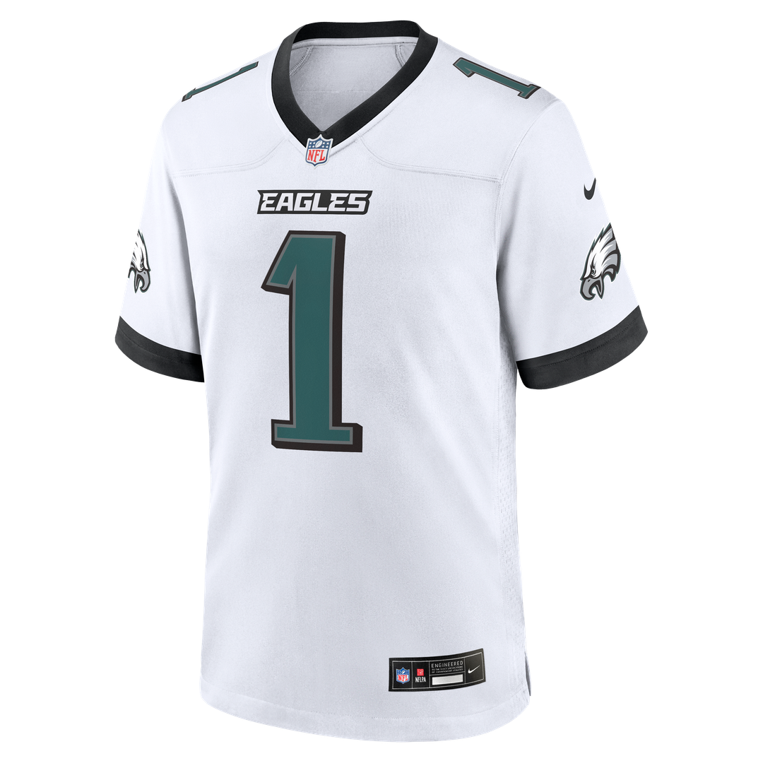 Jalen Hurts Philadelphia Eagles Nike Black Alternate Game Jersey