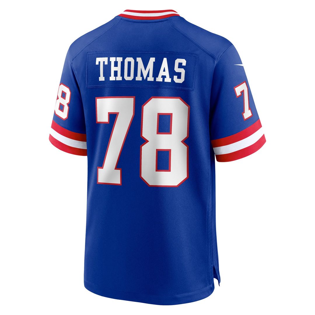 Andrew Thomas New York Giants Nike Royal Alternate Game Jersey