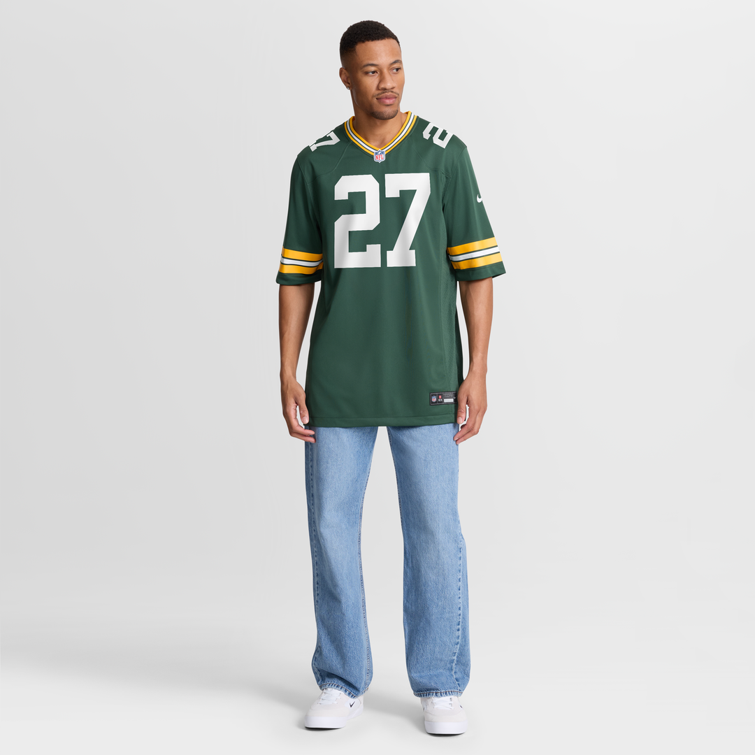 Kitan Oladapo Green Bay Packers Nike Green Game Jersey