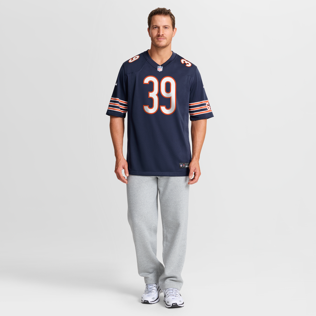 Josh Blackwell Chicago Bears Nike Navy Game Player Jersey