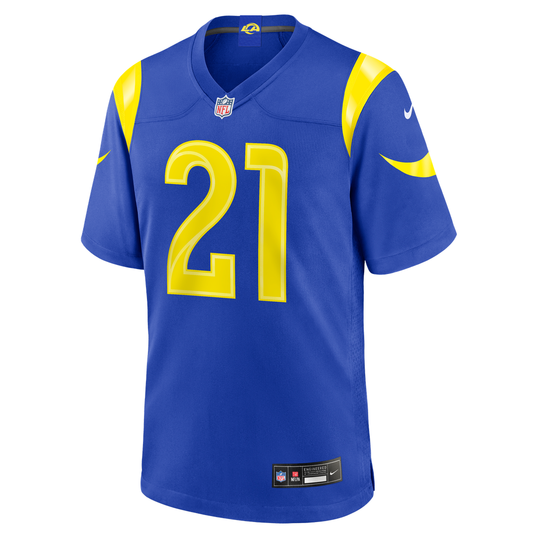 Cam Lampkin Los Angeles Rams Nike Royal Team Game Jersey