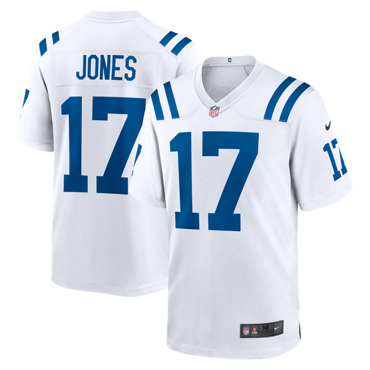Daniel Jones Indianapolis Colts Nike White Game Jersey