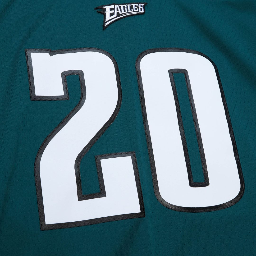Brian Dawkins Philadelphia Eagles Mitchell & Ness Green Legacy Replica Jersey