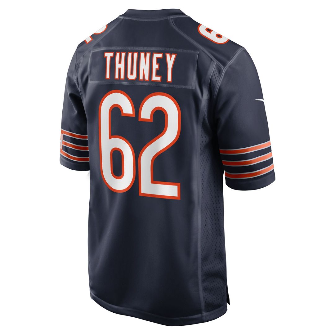 Joe Thuney Chicago Bears Nike Navy Team Game Jersey