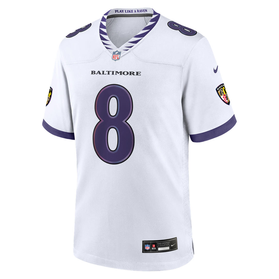 Lamar Jackson Baltimore Ravens Nike Black Alternate Game Jersey