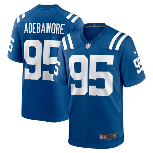 Adetomiwa Adebawore Indianapolis Colts Nike Royal Team Game Jersey