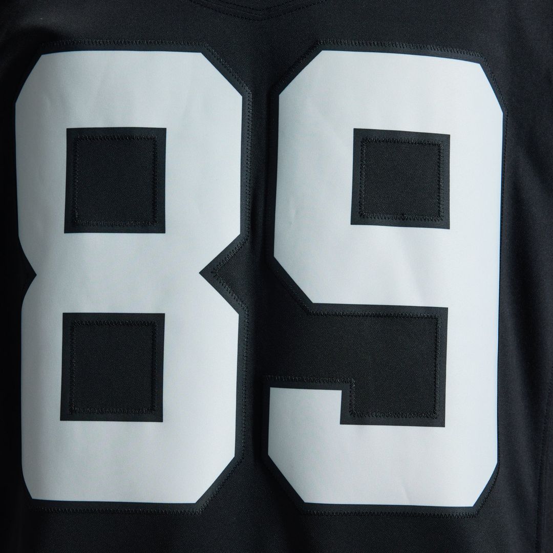 Brock Bowers Las Vegas Raiders Nike White Vapor F.U.S.E. Stitched Limited Jersey