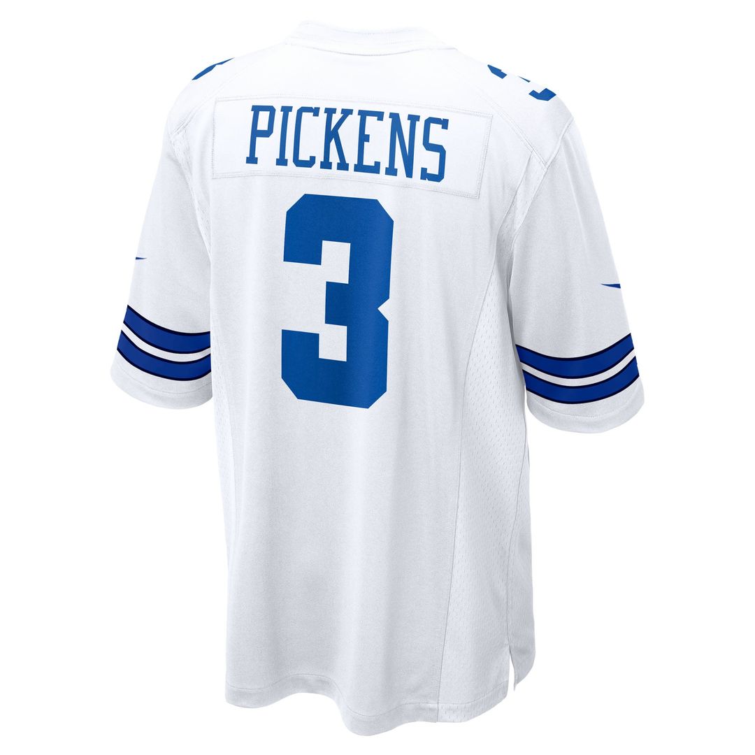 George Pickens Dallas Cowboys Nike White Game Jersey
