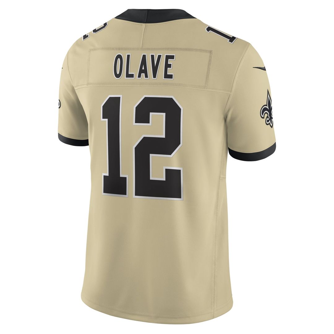 Chris Olave New Orleans Saints Nike Black Vapor F.U.S.E. Limited Jersey