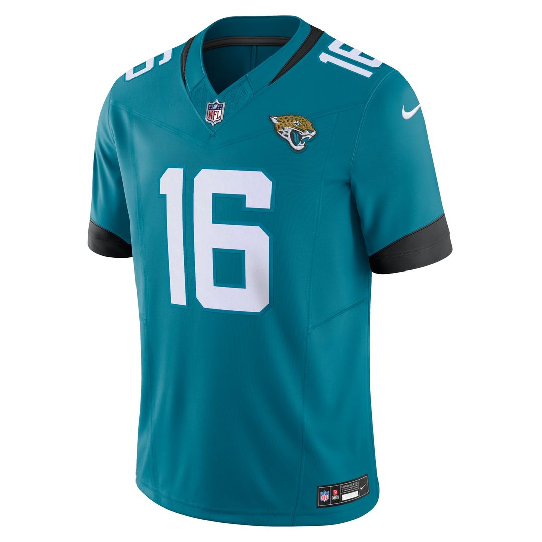Trevor Lawrence Jacksonville Jaguars Nike Teal Vapor F.U.S.E. Limited Jersey