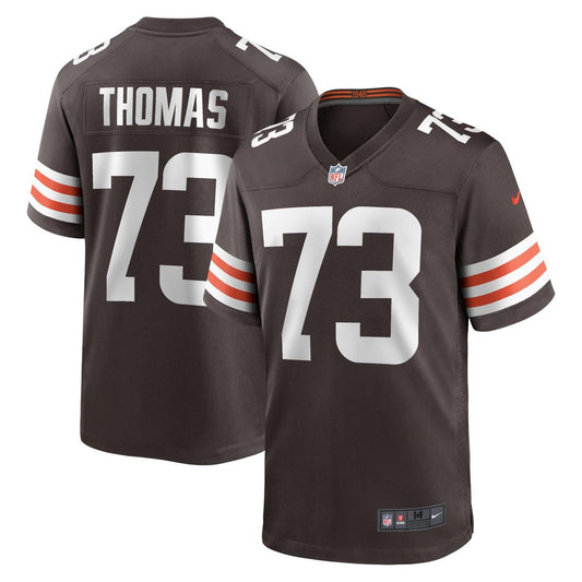 Joe Thomas Cleveland Browns Nike Brown Retired Player Game Jersey