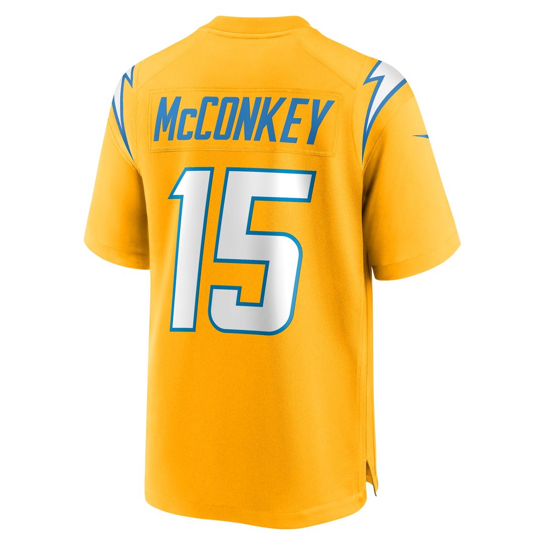 Ladd McConkey Los Angeles Chargers Nike Powder Blue Player Game Jersey