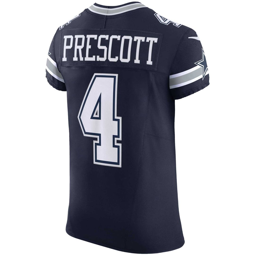 Dak Prescott Dallas Cowboys Nike Navy Team Vapor F.U.S.E. Elite Jersey