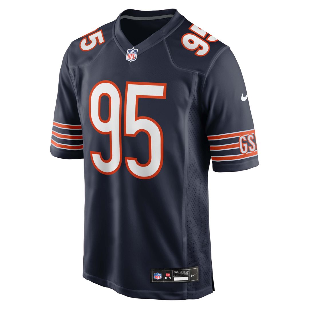 Shemar Turner Chicago Bears Nike Navy Team Game Jersey