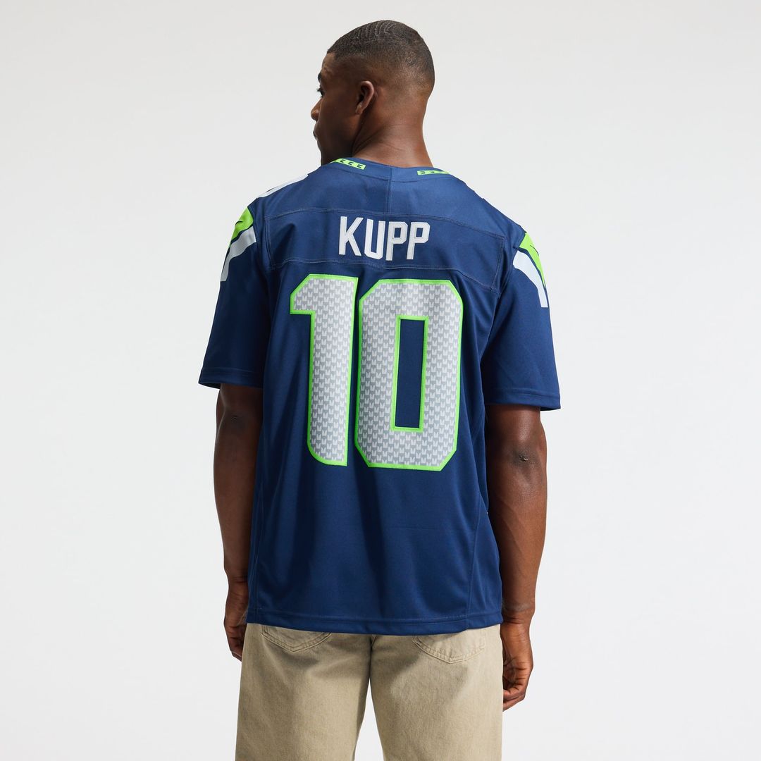 Cooper Kupp Seattle Seahawks Nike College Navy Team Vapor F.U.S.E. Stitched Limited Jersey