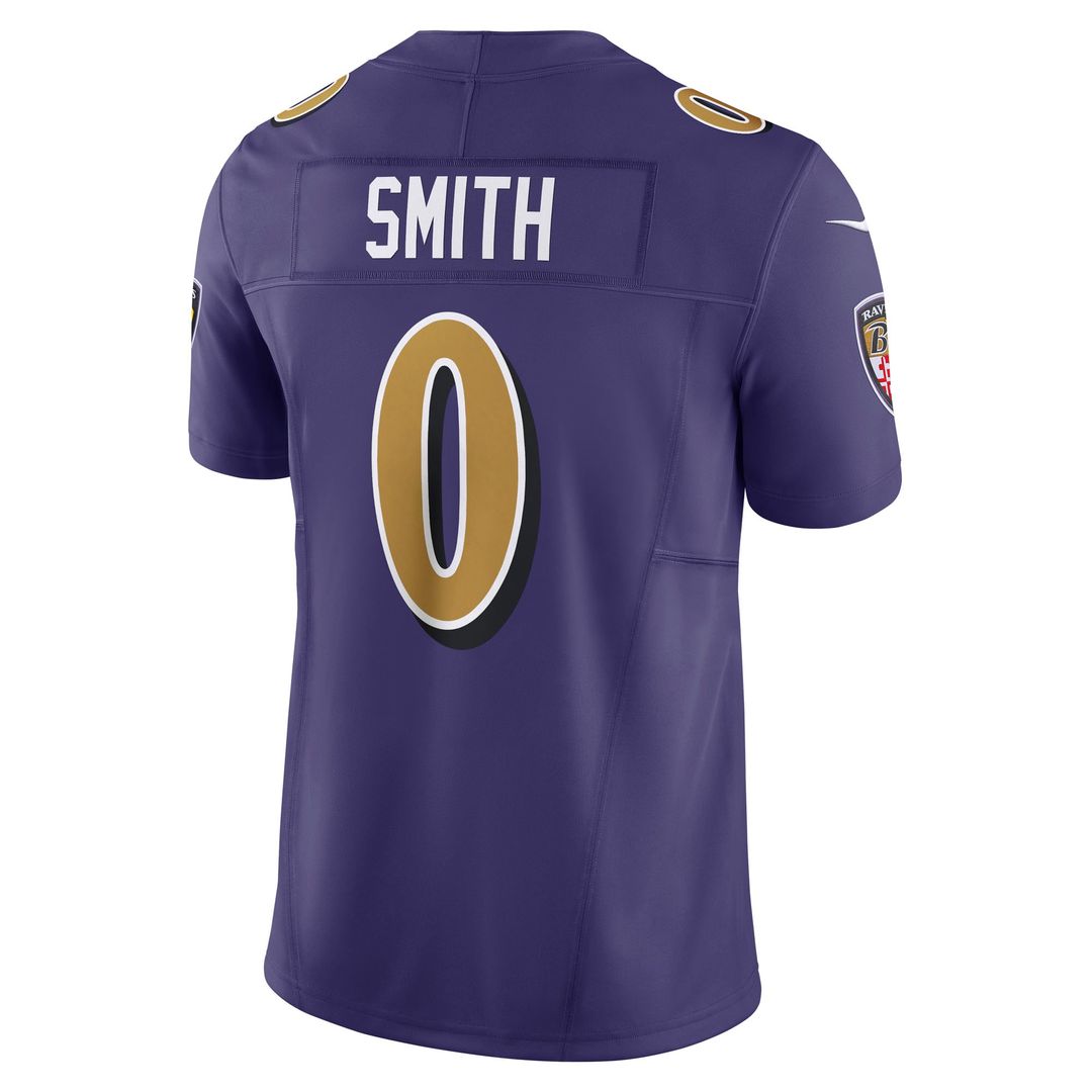 Roquan Smith Baltimore Ravens Nike Purple Alternate 2 Vapor F.U.S.E. Limited Jersey