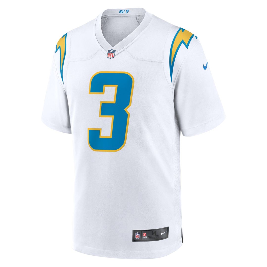 Derwin James Jr. Los Angeles Chargers Nike White Game Jersey
