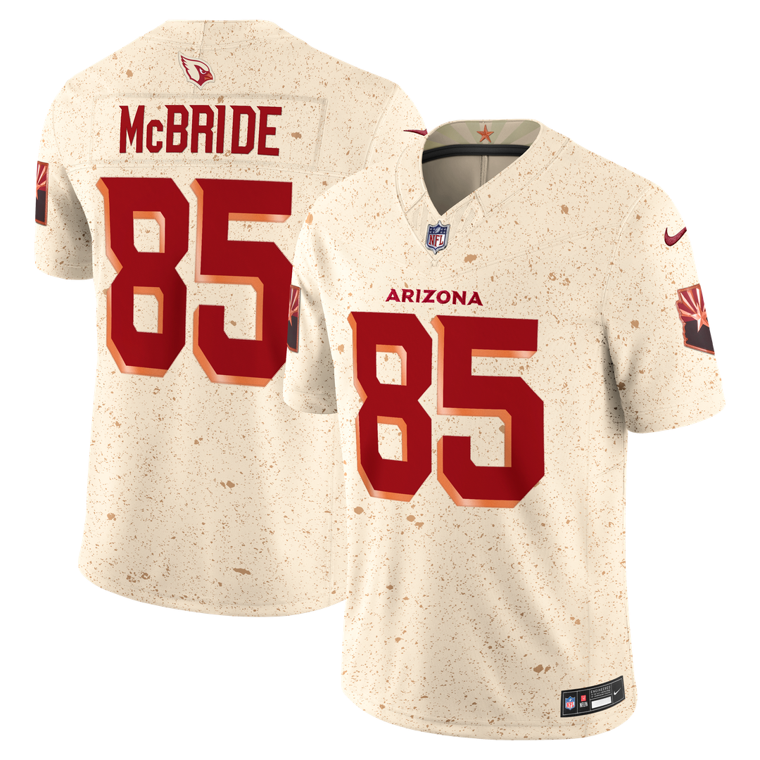 Trey McBride Arizona Cardinals Nike Natural Rivalries Collection Stitched Limited Jersey