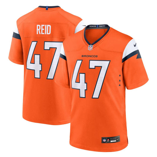 Karene Reid Denver Broncos Nike Orange Team Game Jersey