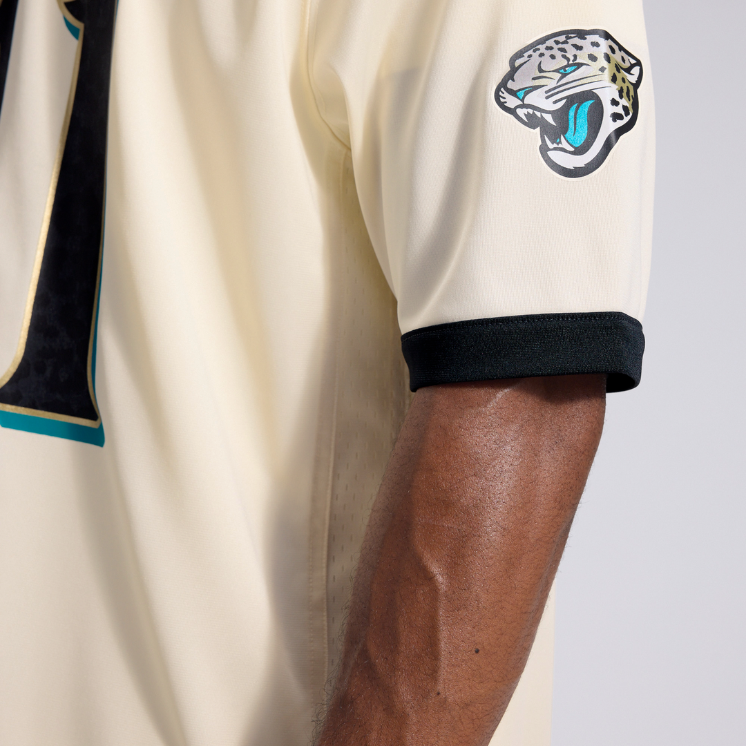Josh Hines-Allen Jacksonville Jaguars Nike Natural 2026 Rivalries Collection Game Jersey