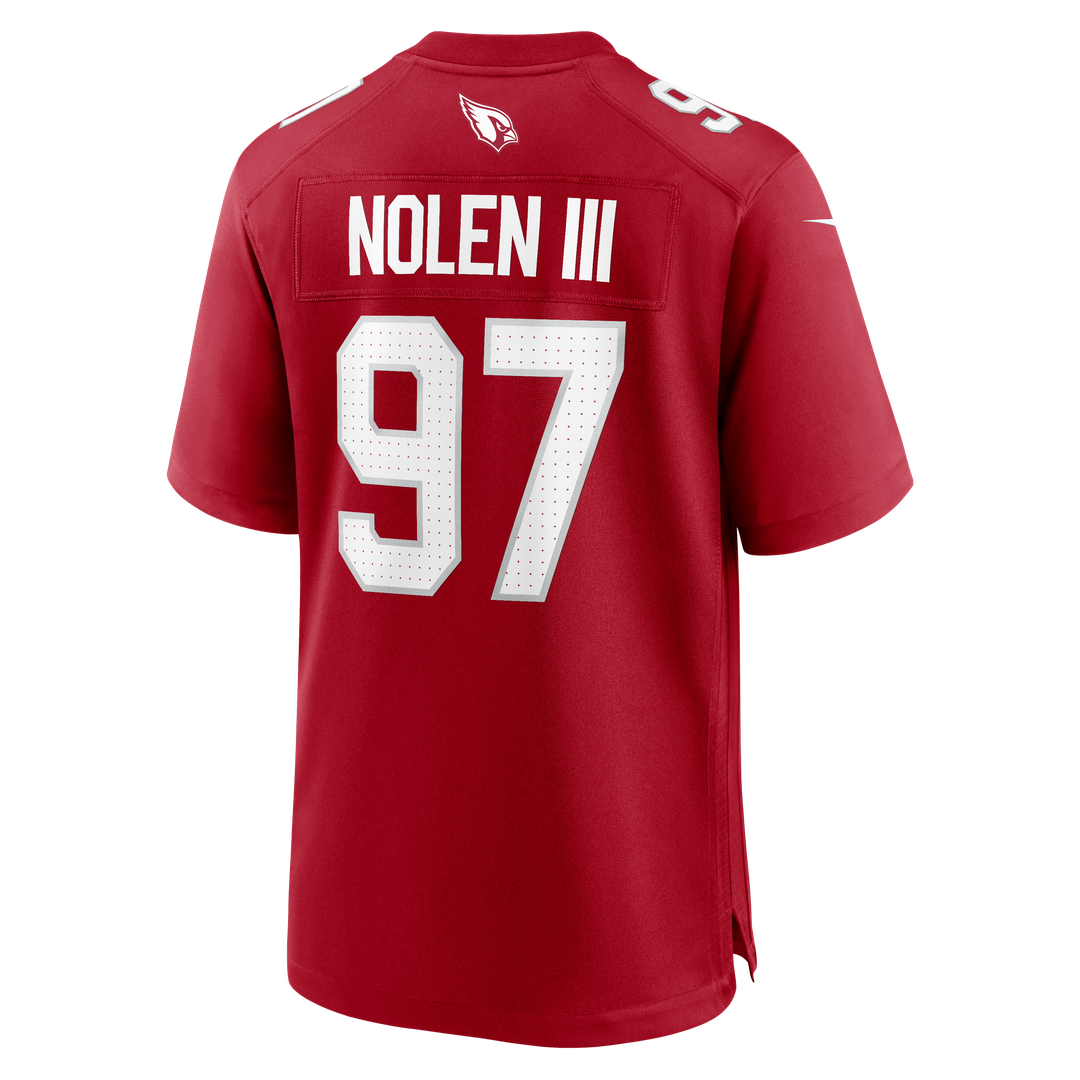 Walter Nolen Arizona Cardinals Nike Cardinal Game Player Jersey