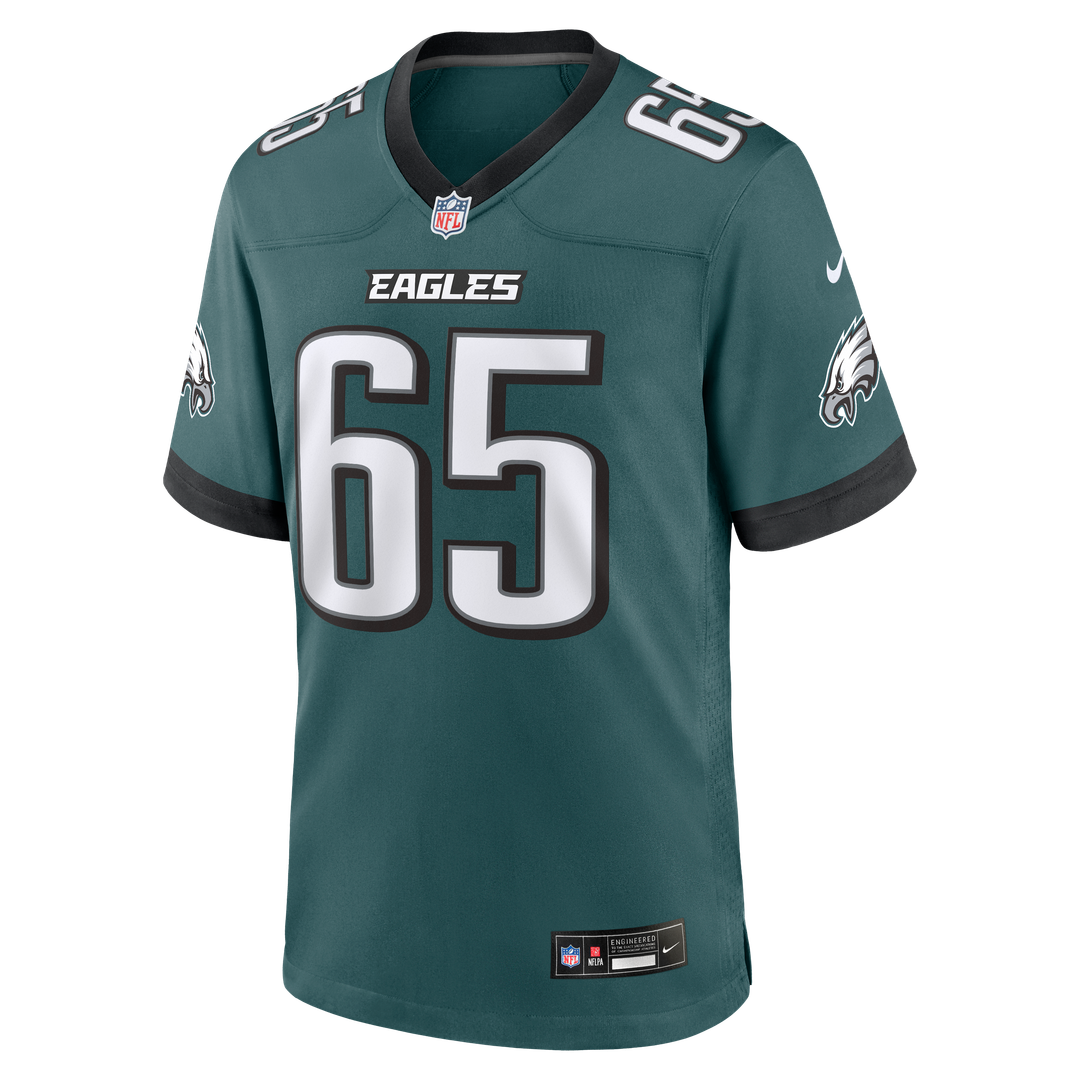 Lane Johnson Philadelphia Eagles Nike Midnight Green Team Game Jersey