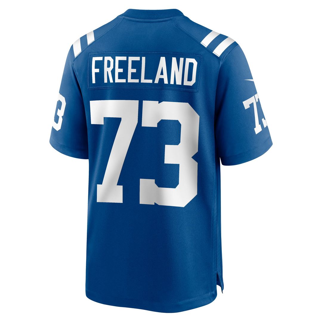 Blake Freeland Indianapolis Colts Nike Royal Team Game Jersey
