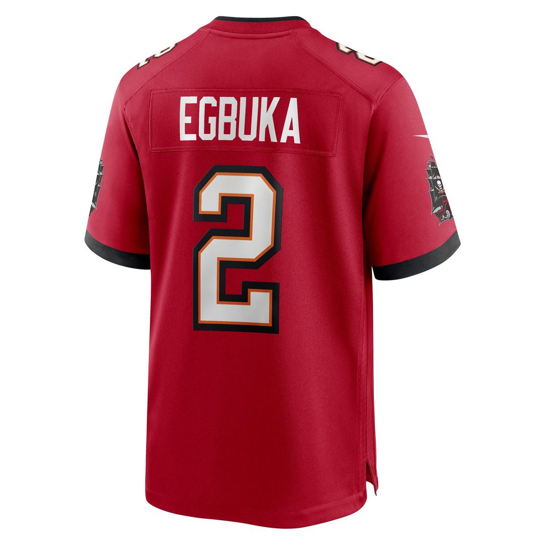 Emeka Egbuka Tampa Bay Buccaneers Nike White Game Jersey
