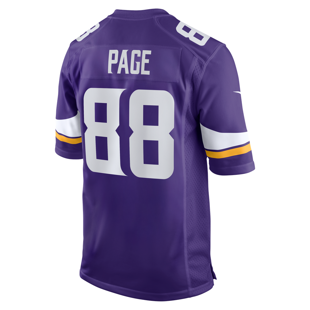 Alan Page Minnesota Vikings Nike Purple Game Retired Player Jersey