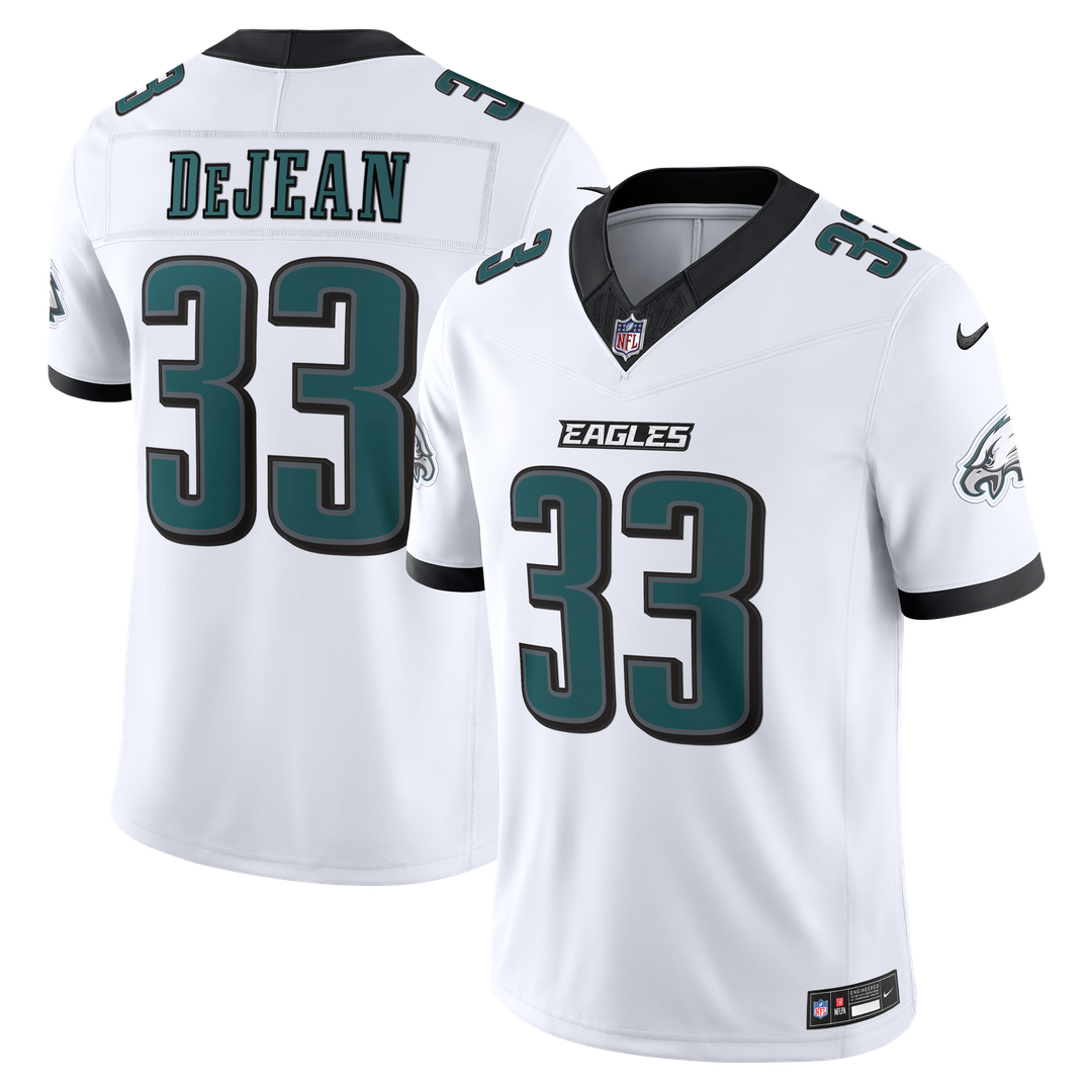 Cooper DeJean Philadelphia Eagles Nike White Vapor F.U.S.E. Stitched Limited Jersey