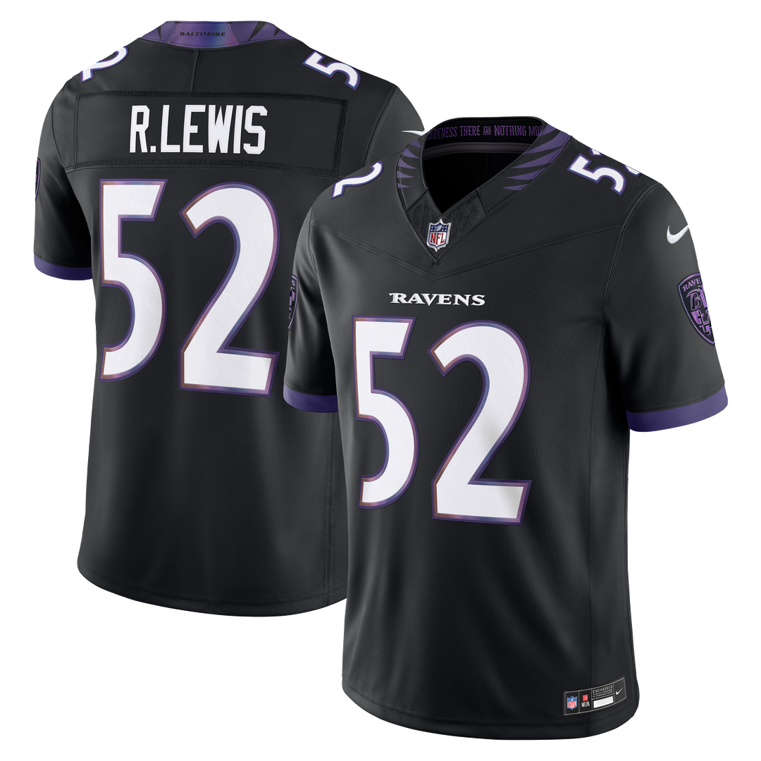 Ray Lewis Baltimore Ravens Nike Purple Vapor F.U.S.E. Stitched Retired Limited Jersey