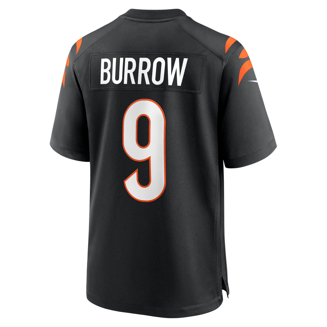 Joe Burrow Cincinnati Bengals Nike Black Player Game Jersey