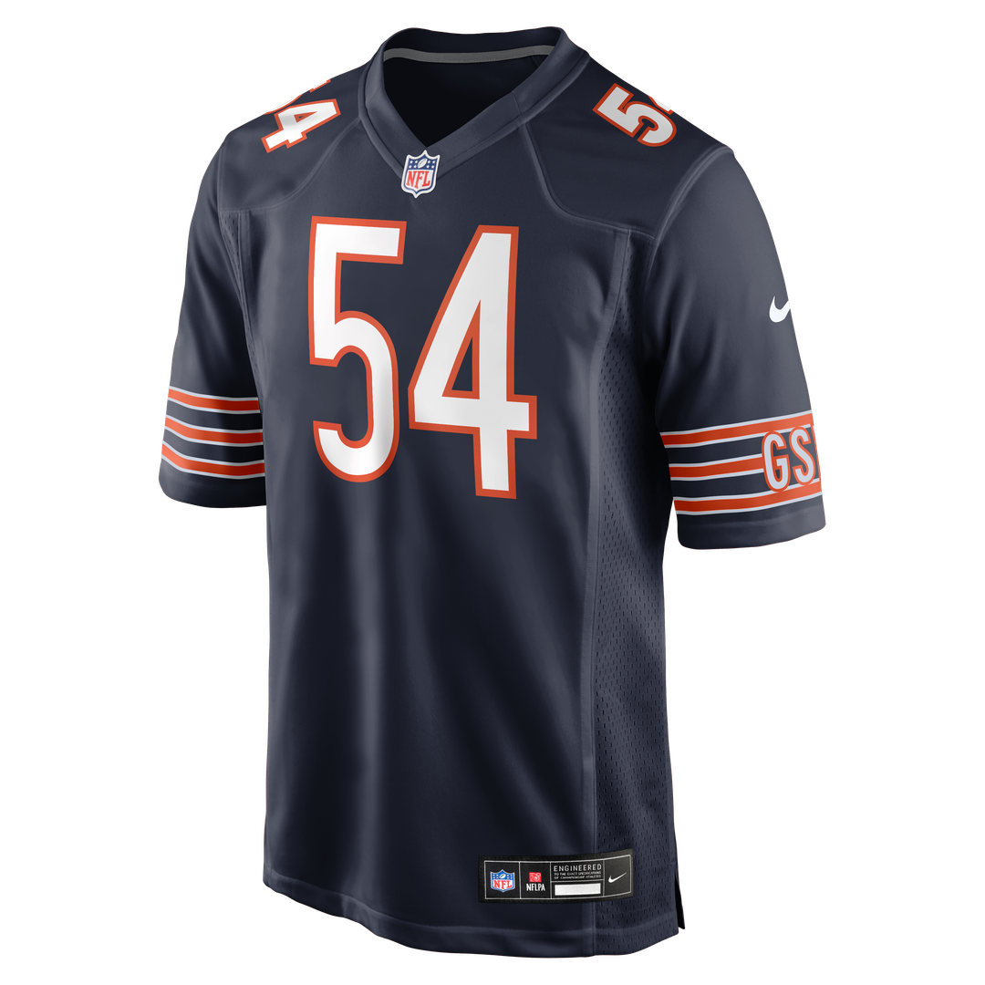 Brian Urlacher Chicago Bears Nike White Retired Player Game Jersey
