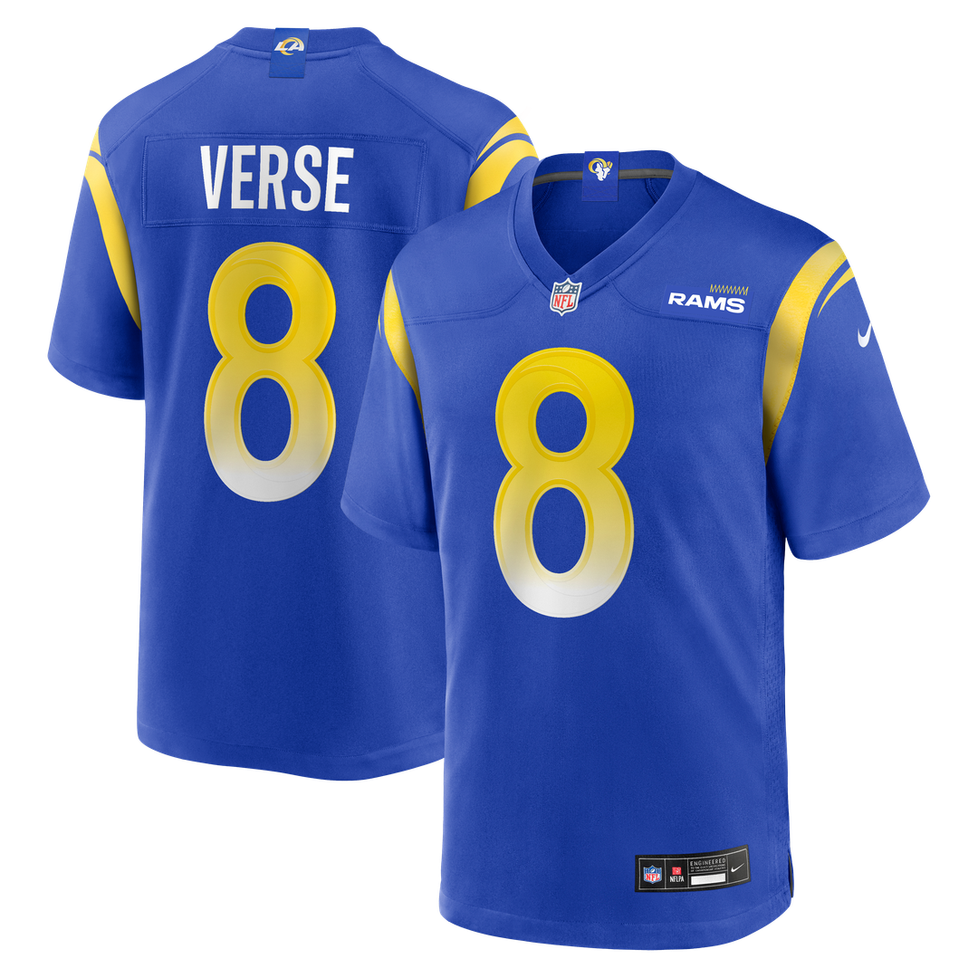 Jared Verse Los Angeles Rams Nike White White Game Player Jersey