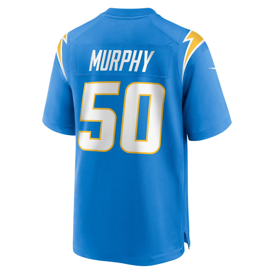 Caleb Murphy Los Angeles Chargers Nike Powder Blue Team Game Jersey