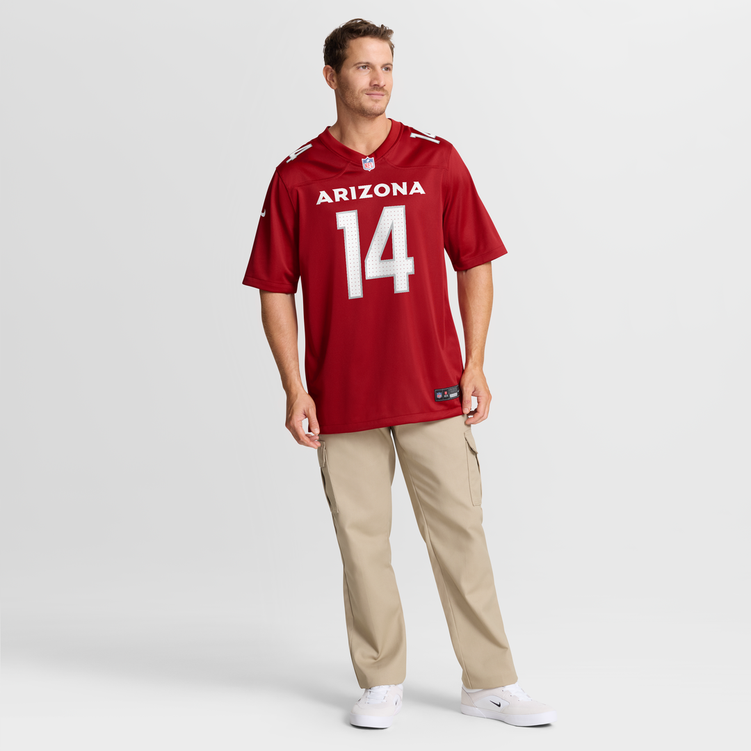 Michael Wilson Arizona Cardinals Nike Cardinal Team Game Jersey
