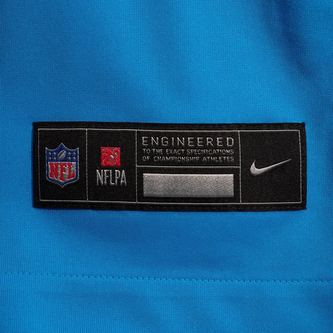 Chuba Hubbard Carolina Panthers Nike Blue Alternate Game Jersey