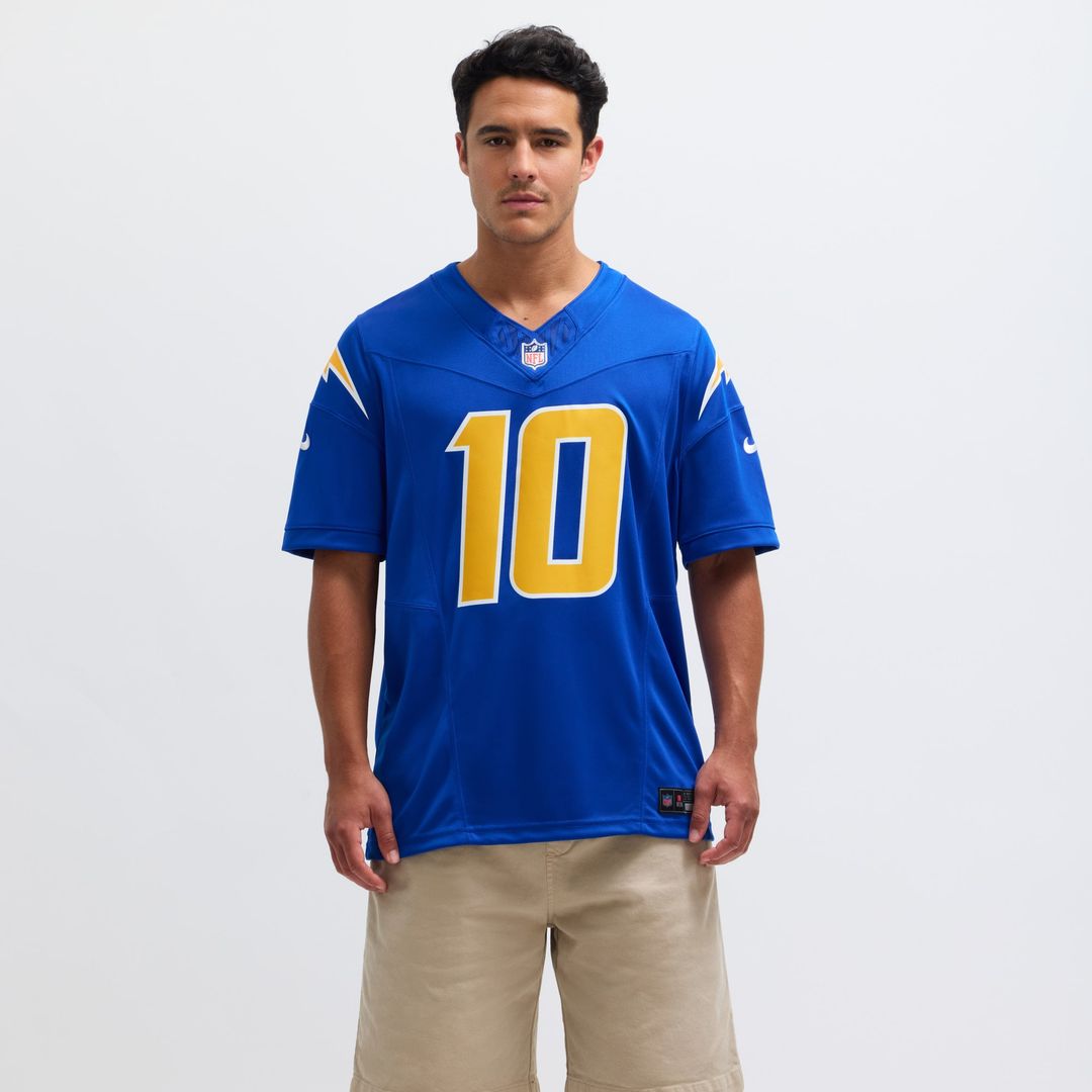 Justin Herbert Los Angeles Chargers Nike Royal Vapor F.U.S.E. Limited Jersey