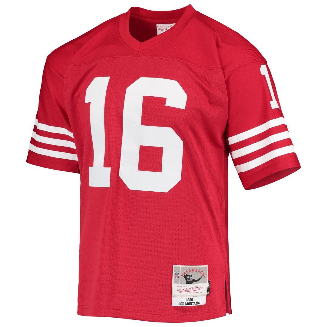 Joe Montana San Francisco 49ers Mitchell & Ness White 1990 Legacy Replica Jersey