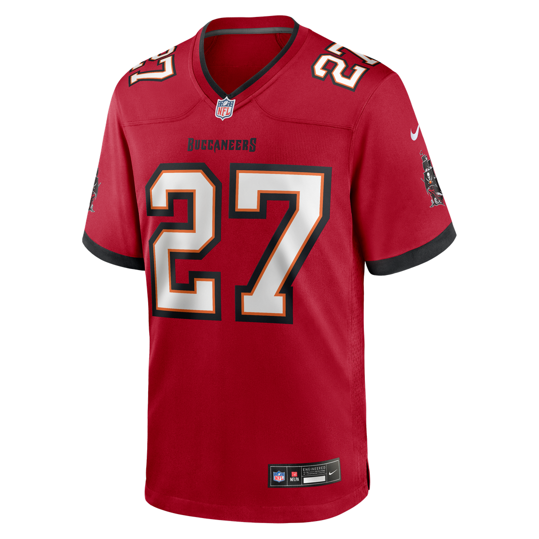 Zyon McCollum Tampa Bay Buccaneers Nike Red Game Player Jersey