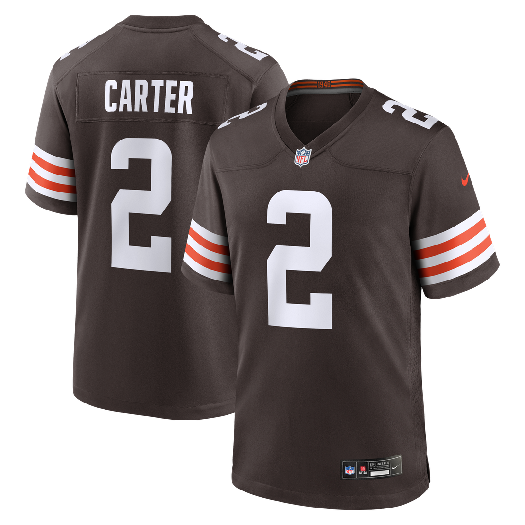 DeAndre Carter Cleveland Browns Nike Brown Team Game Jersey