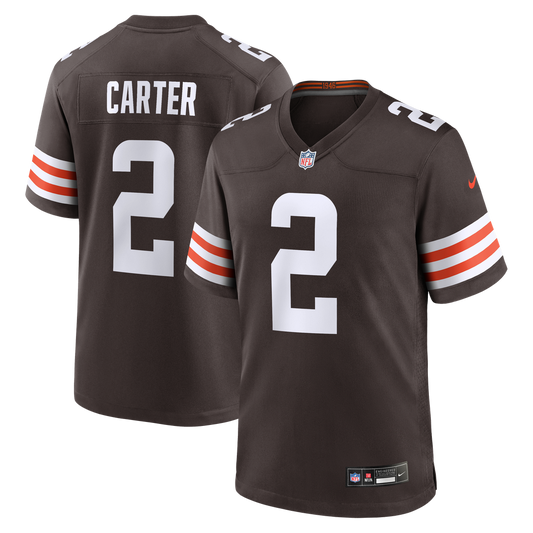 DeAndre Carter Cleveland Browns Nike Brown Team Game Jersey