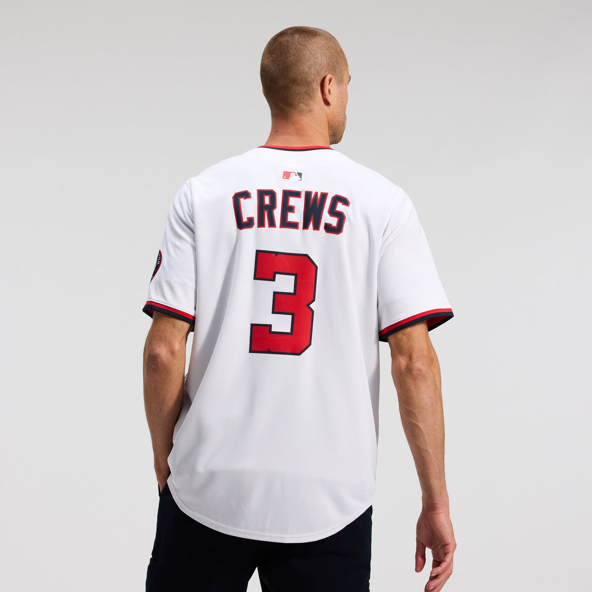 Washington Nationals Dylan Crews Nike Navy Alternate Limited Jersey