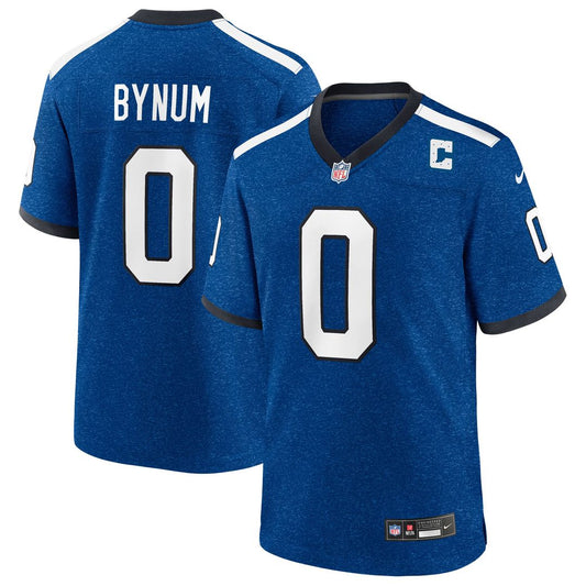 Camryn Bynum Indianapolis Colts Nike Heather Royal Alternate 2 Indiana Nights Game Jersey