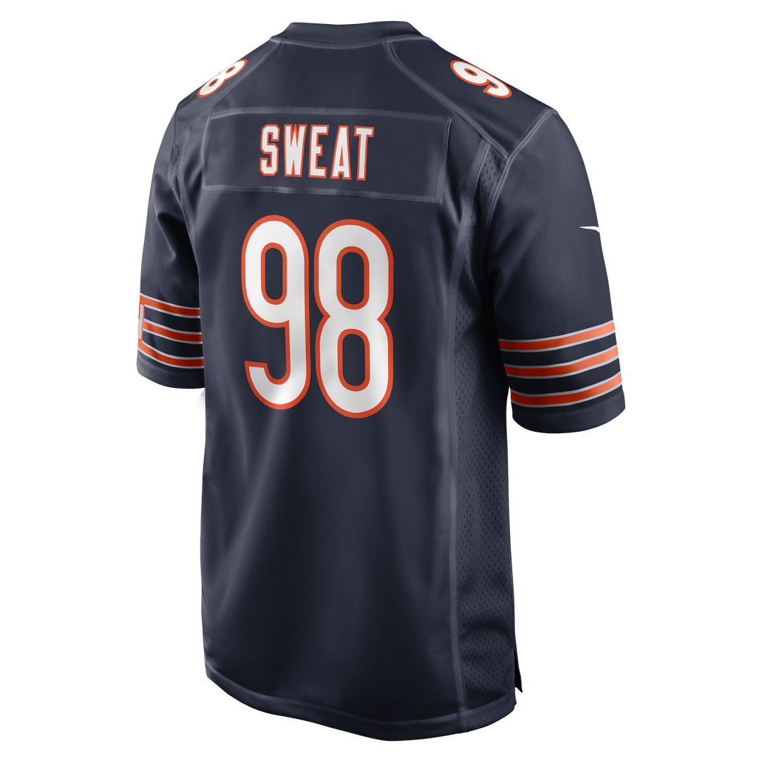 Montez Sweat Chicago Bears Nike Navy Game Jersey