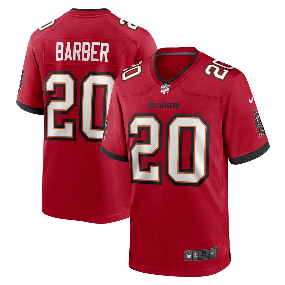 Ronde Barber Tampa Bay Buccaneers Nike Red Retired Player Game Jersey