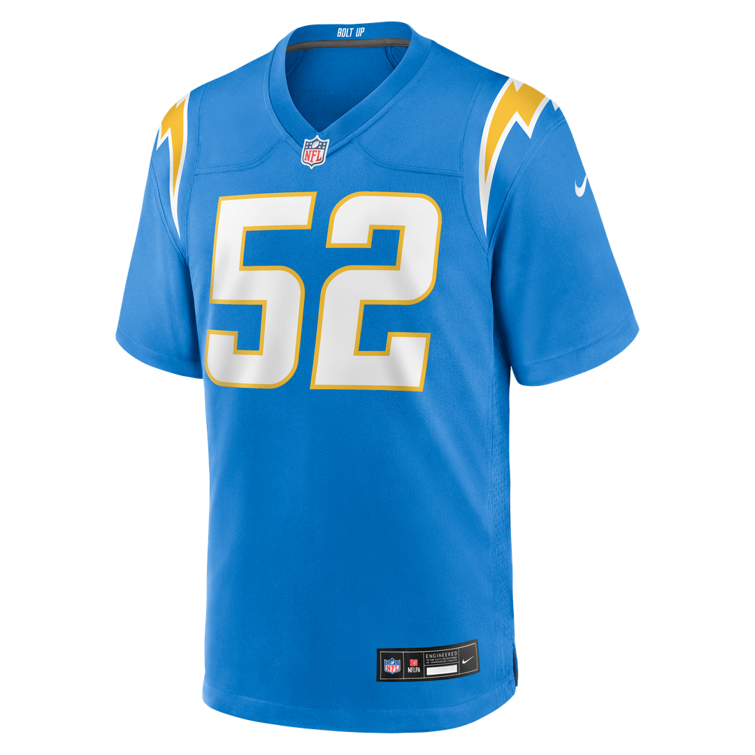 Khalil Mack Los Angeles Chargers Nike Powder Blue Game Jersey