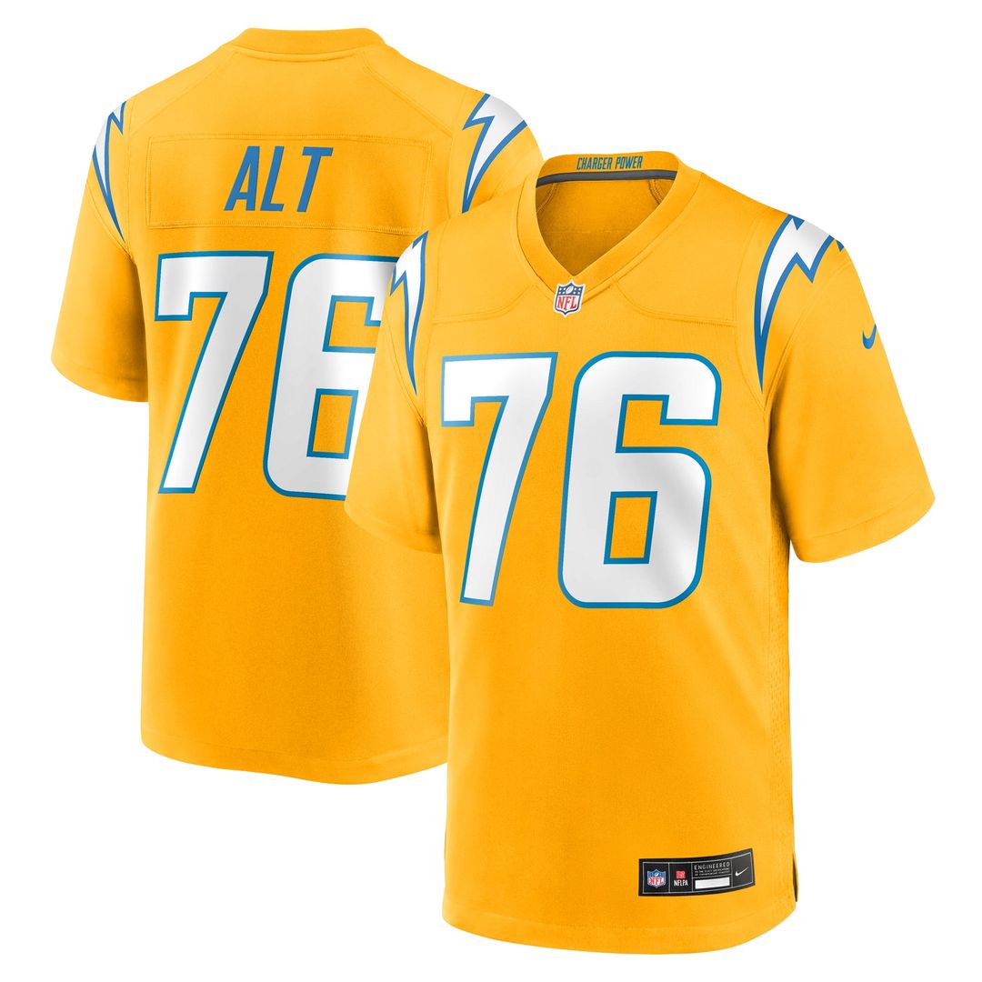 Joe Alt Los Angeles Chargers Nike Navy Alternate Super Chargers Game Player Jersey