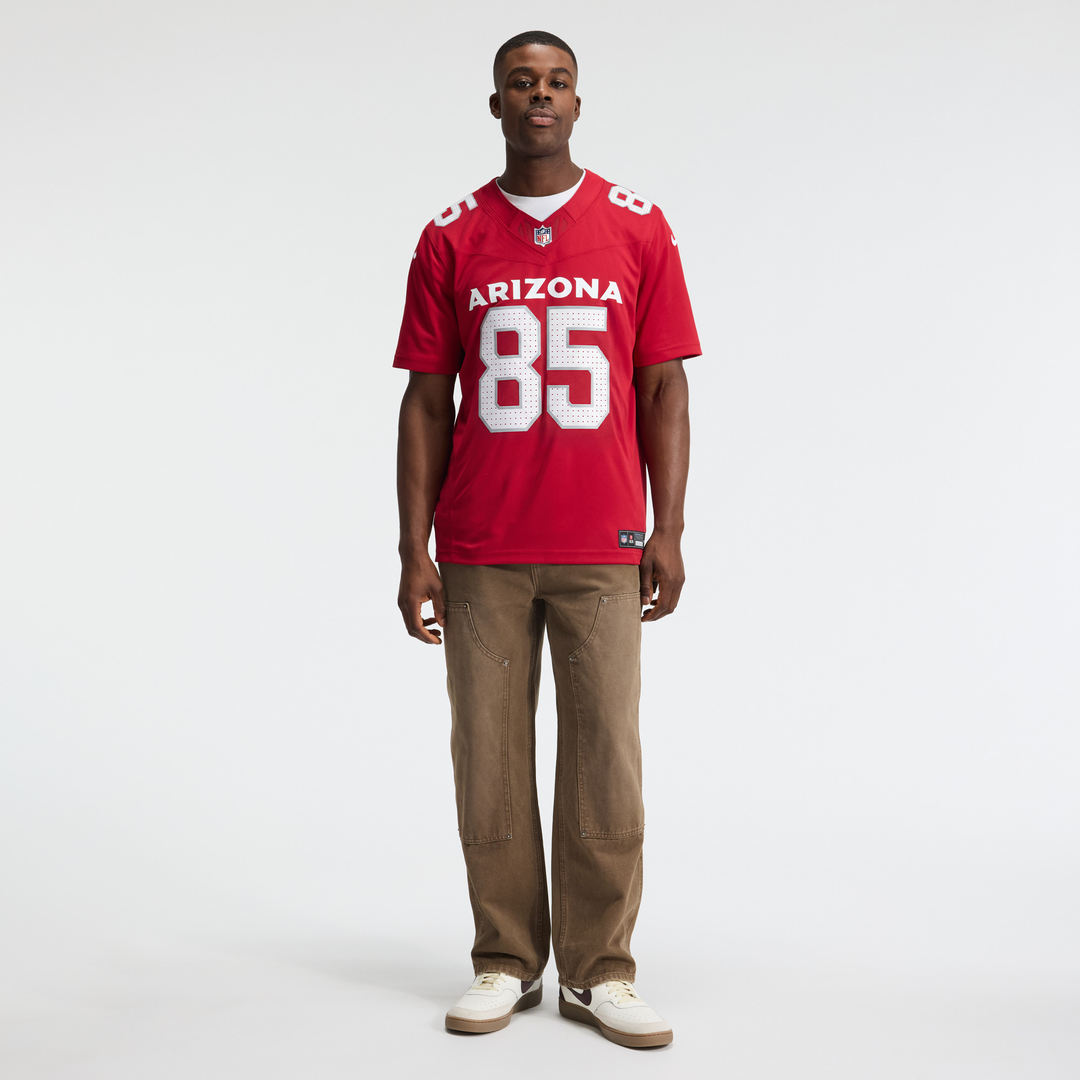 Trey McBride Arizona Cardinals Nike White Vapor F.U.S.E. Stitched Limited Jersey
